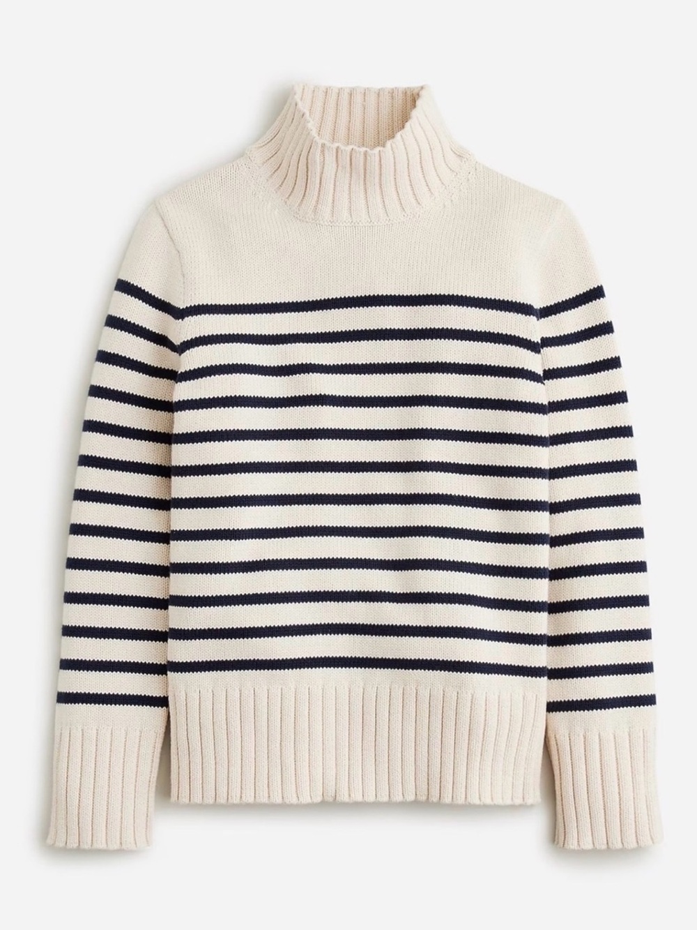 J. Crew Striped Women's Cotton Striped Sweater Size Small